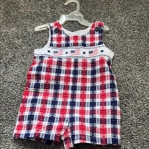 Plaid Kids Overalls